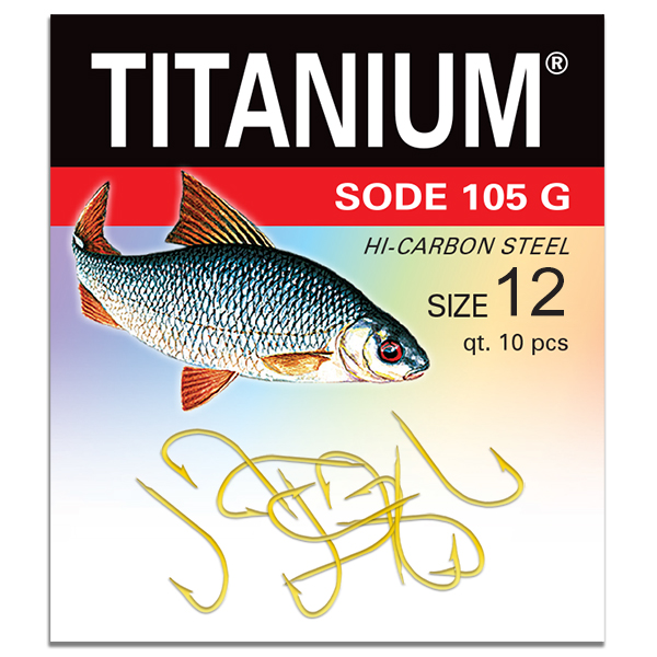 Háčik Titanium SODE (10 ks), veľ. 12