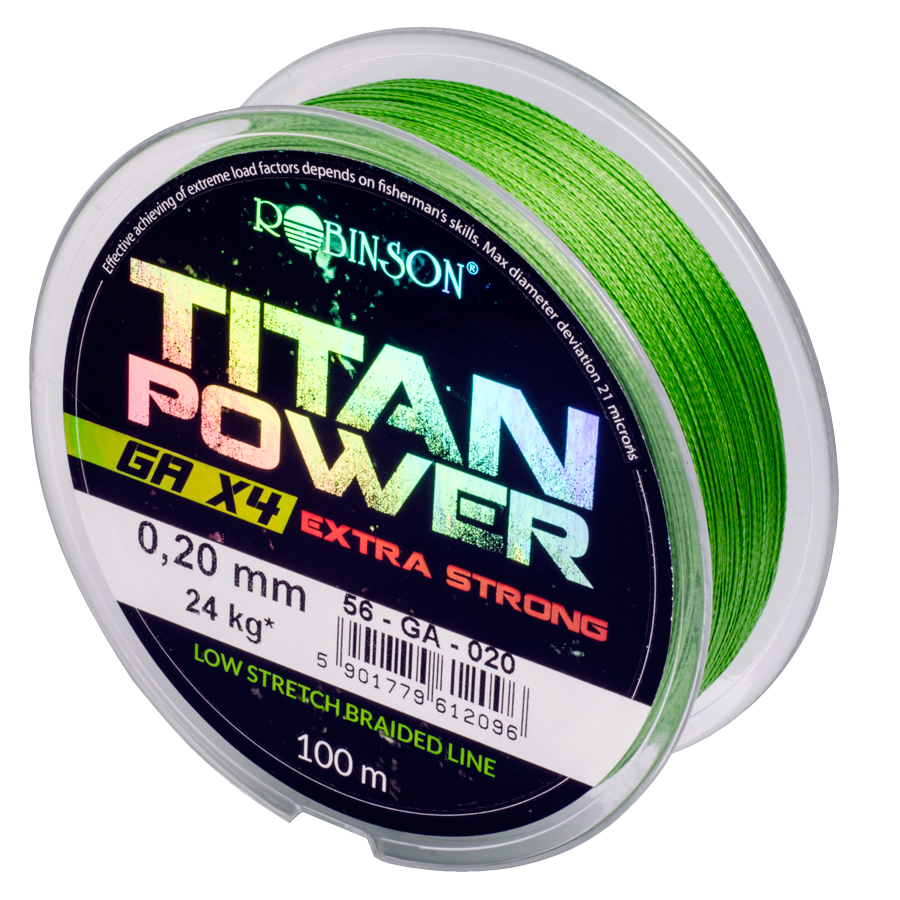 Šnúra Titan Power GA X4 0.10mm (150m)