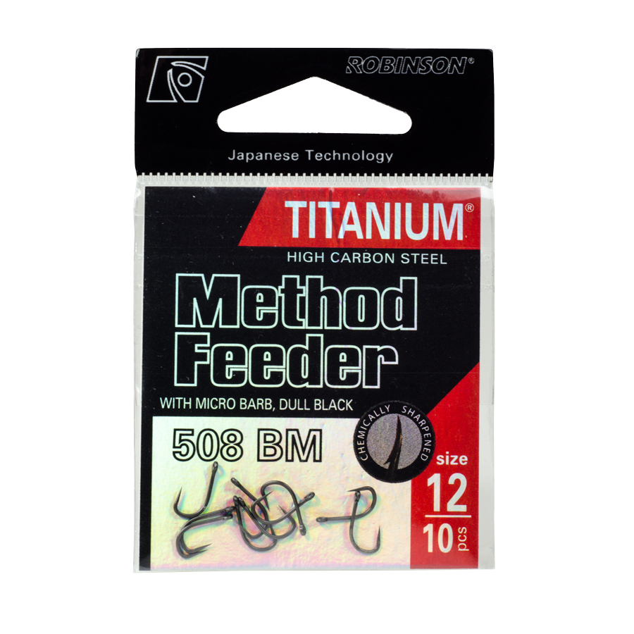 Háčik Titanium Method Feeder 508 BM, veľ. 12 (10 ks)