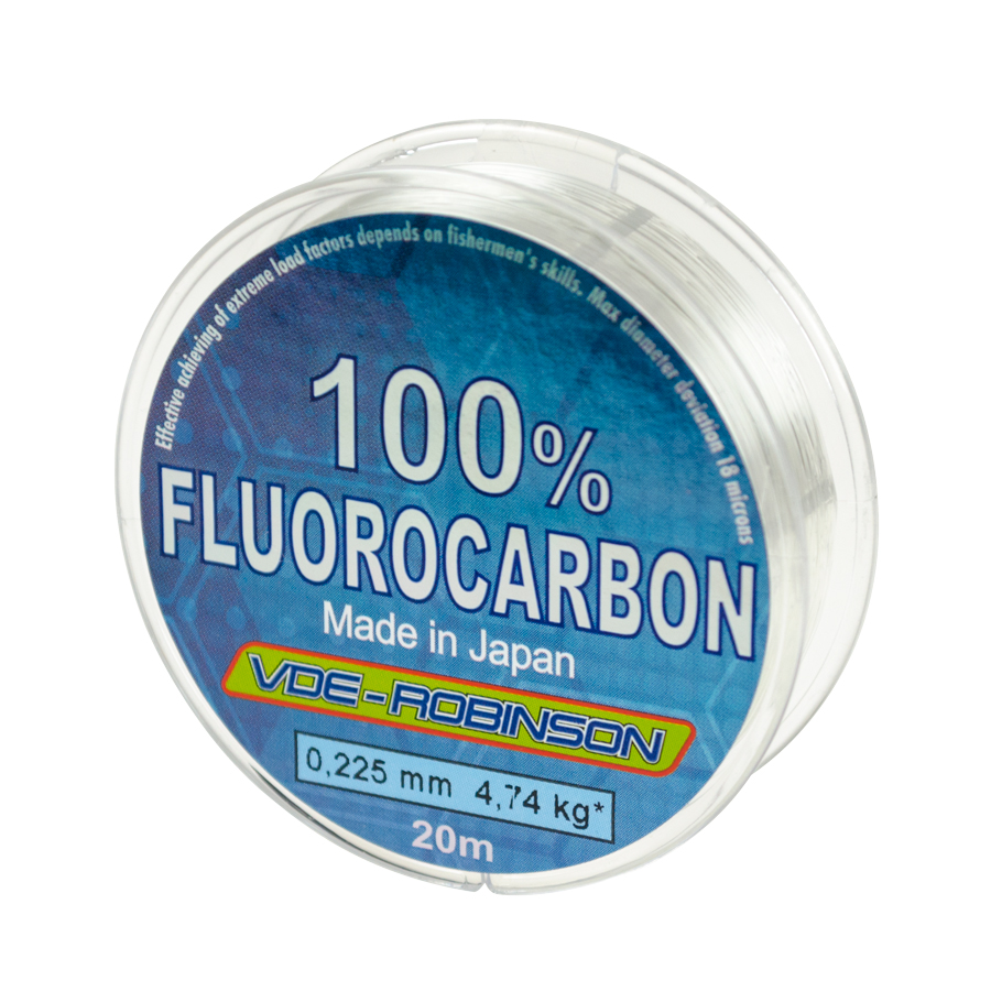 Vlasec VDE-R Fluorocarbon 0,125mm, 1,82kg (20m)