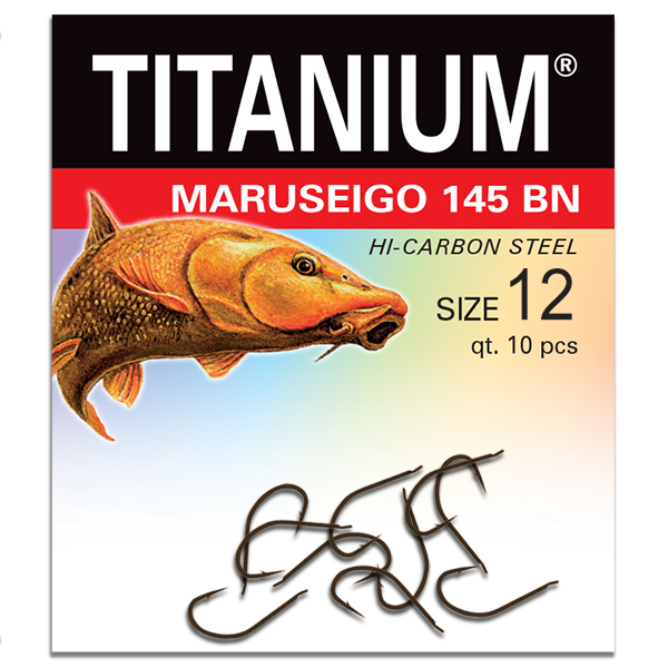 Háčik Titanium MARUSEIGO (10 ks), veľ. 12