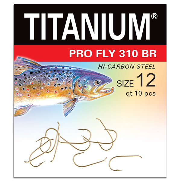 Háčik Titanium PRO FLY (10 ks), veľ. 12