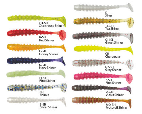 Wasabi 9,3cm. Silver Shiner (15ks)
