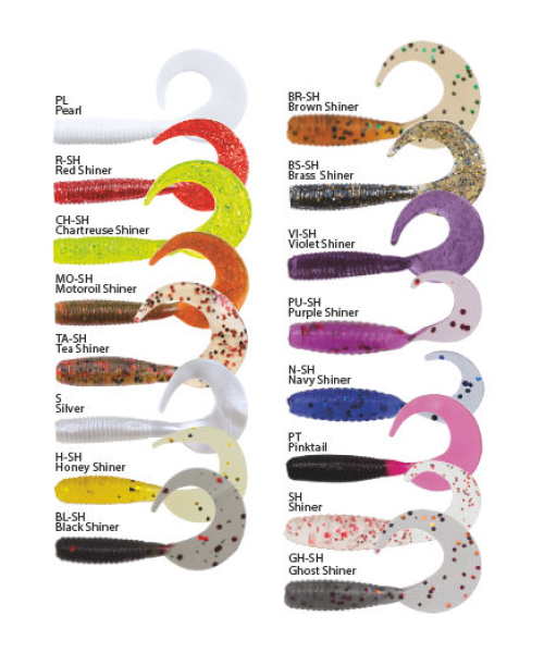 Classic Twist 8cm, Navy Shiner (15ks)