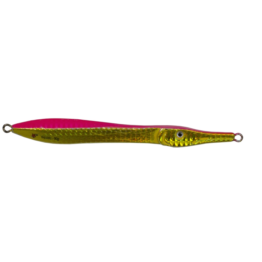 Pilker Sea Fox Squido 110g, Pink Gold