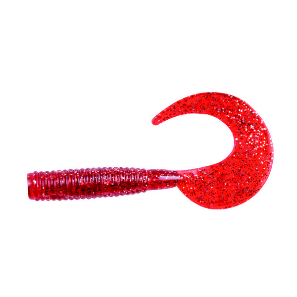 Tritail Twist 3,5cm, Red Shiner (5ks)