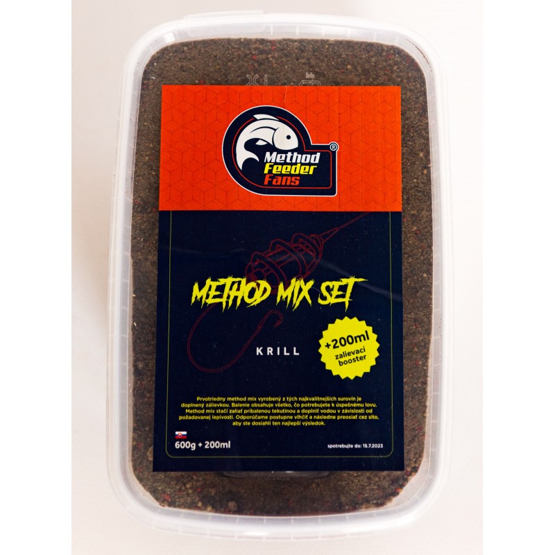 Method Mix Set krill 600g + 200ml zálievky