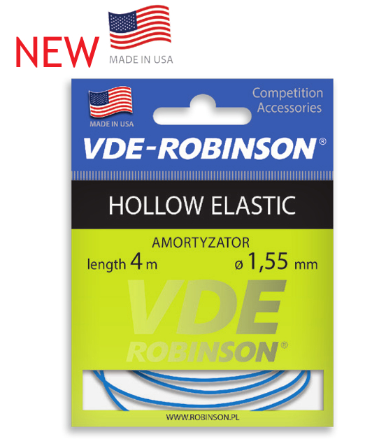 Amortizér VDE-Robinson Hollow Elastic 4m  - zelená