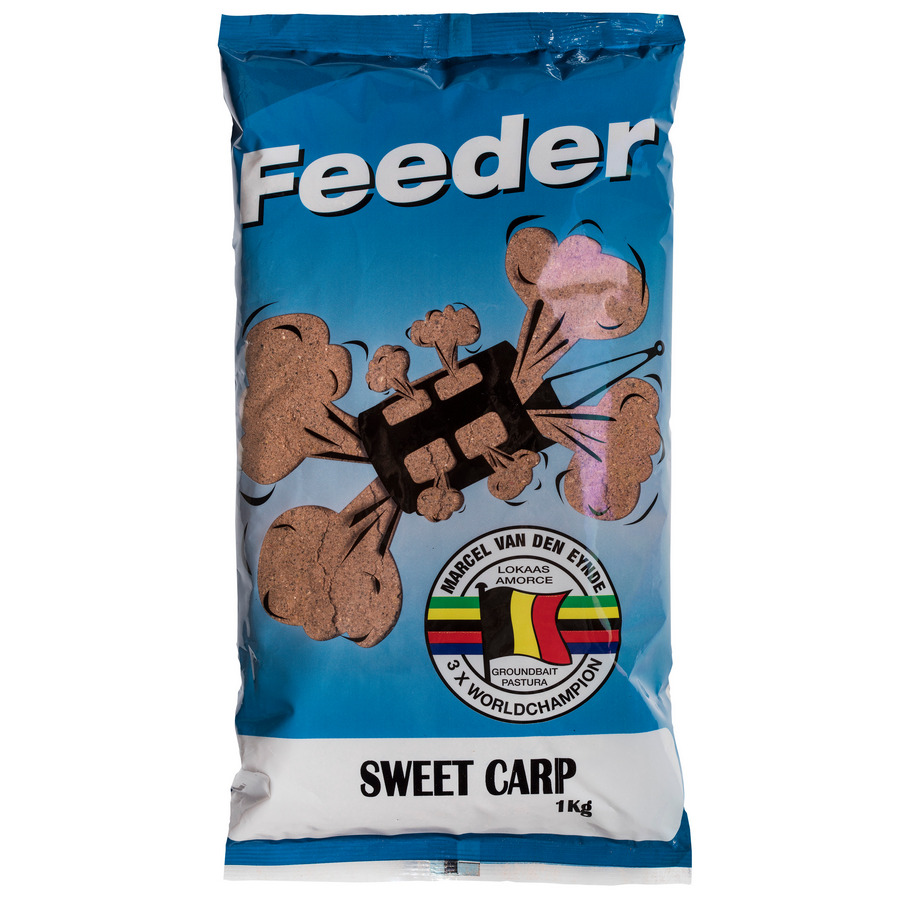 Vnadiaca zmes MVDE Feeder Sweet Carp 1kg