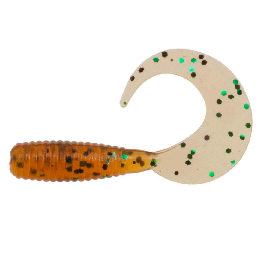 Tritail Twist 3,5cm, Brown Shiner (25ks)