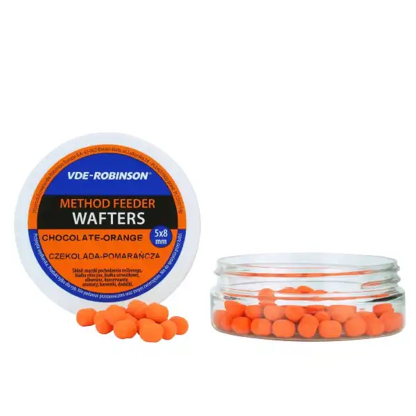 VDE-Robinson Wafters 5x8mm, čokoláda-pomaranč , 15g