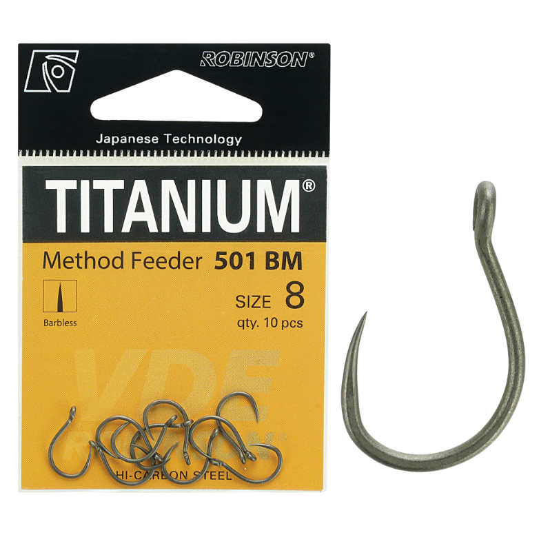 Háčik VDE-Robinson Method Feeder 501BM (10 ks), veľ. 10