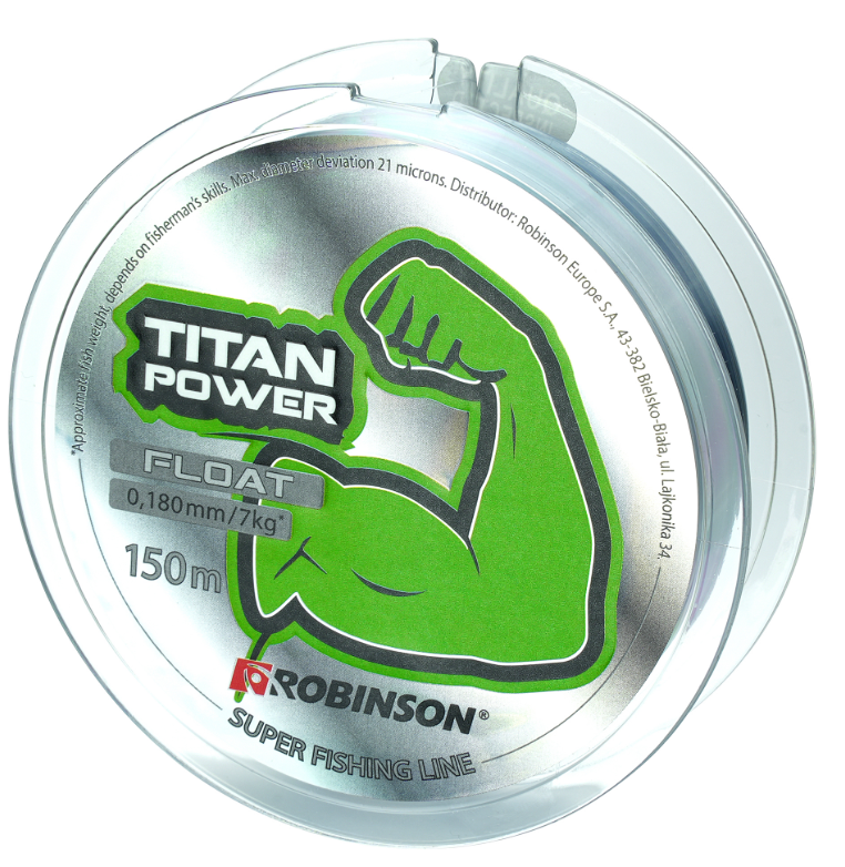 Robinson Vlasec Titan Power Float l 0.250mm l 150m l sivá