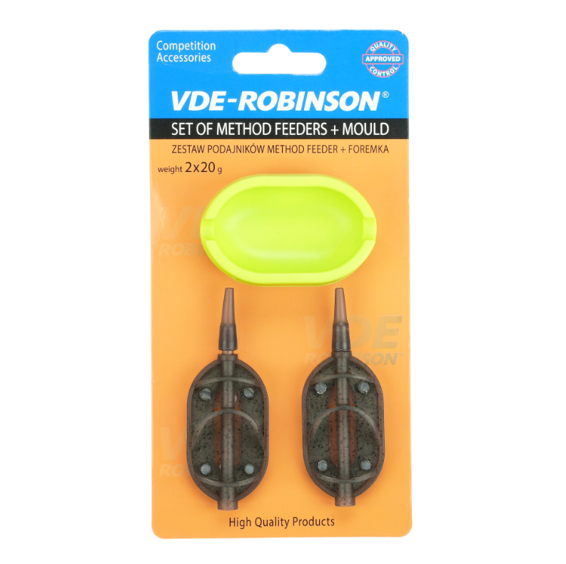 VDE-Robinson Method feeder krmítka 2x20g + formička