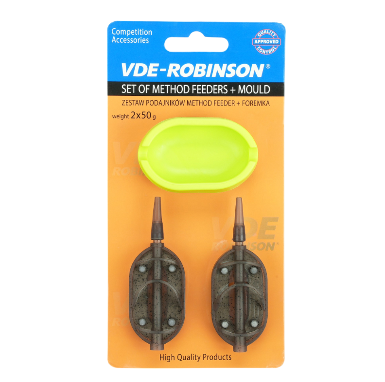 VDE-Robinson Method feeder krmítka 2x50g + formička