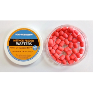 Wafters VDE-Robinson 6x10mm - prezretá jahoda