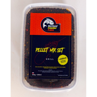  Pellet Mix Set krill 500g + 200ml zálievky